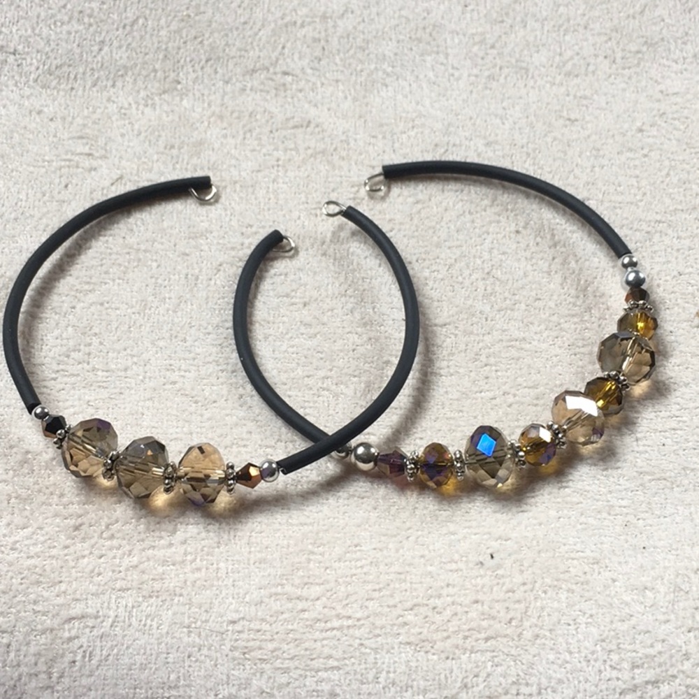 2 Swarovski crystal bracelets